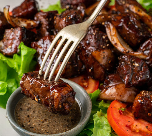 #TasteZen Cambodian Pepper Beef (Lok Lak)
