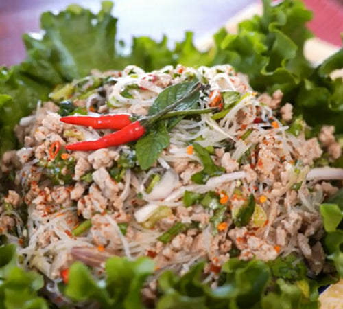 #TasteZen Thai Pork Glass Noodle Salad