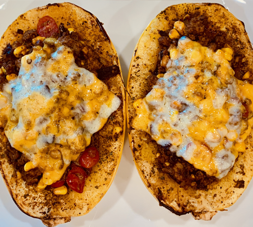 #TasteZen Mexican Spaghetti Squash