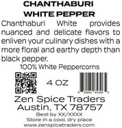 Chanthaburi White Pepper - Thailand
