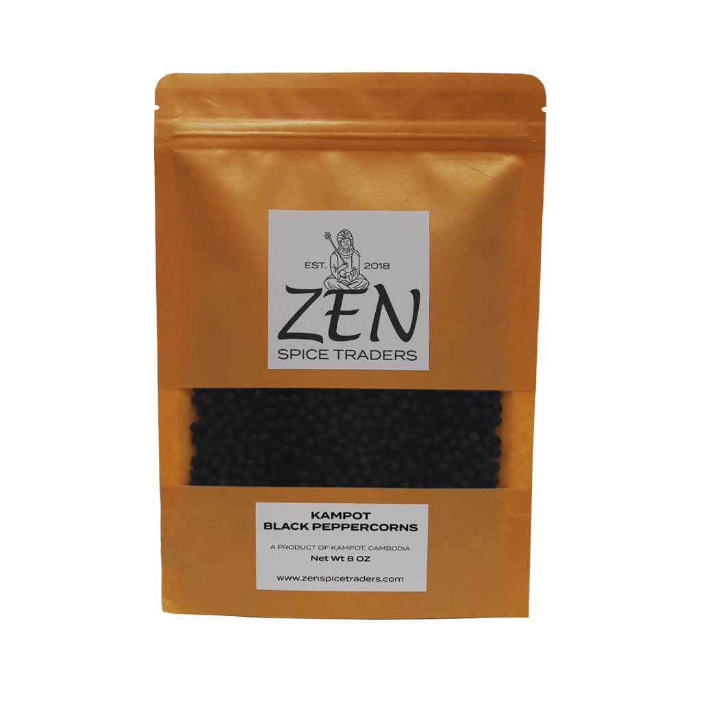 Organic Kampot Black Peppercorns - Cambodia